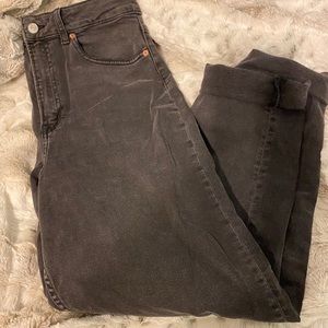 H&M high waisted mom jeans